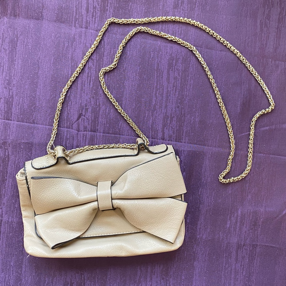 Tan purse